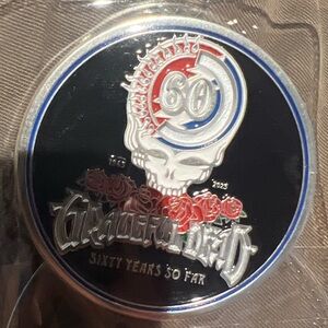 Grateful Dead 60th Anniversary Coin